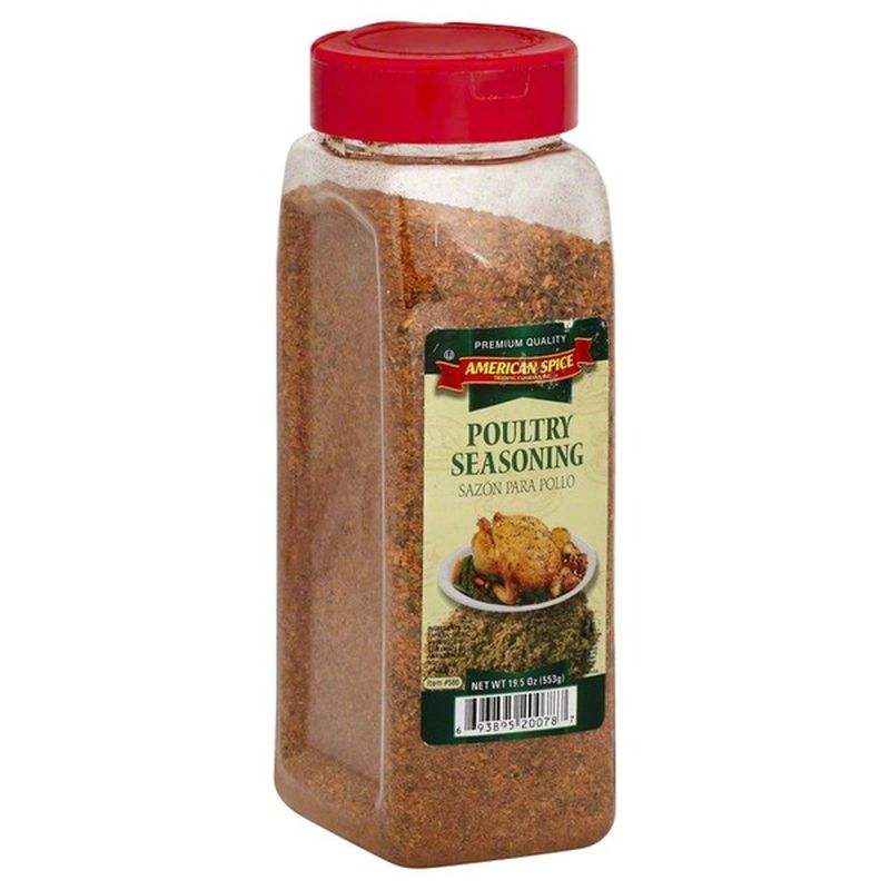 American Spice Trading Company Seasoning, Poultry, Bottle (19.5 oz ...