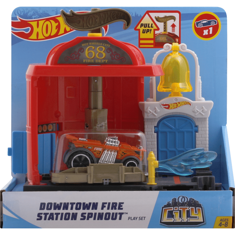 downtown fire station spinout