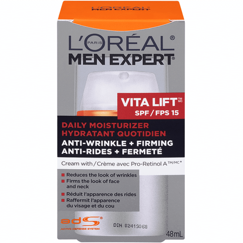 L'Oreal Spf 15 Men Expert Vita Lift Anti Wrinkle & Firming Moisturizer ...