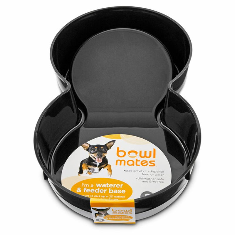 Petco Bowlmates By Petco Small Black Base For Gravity Feeder Or Waterer