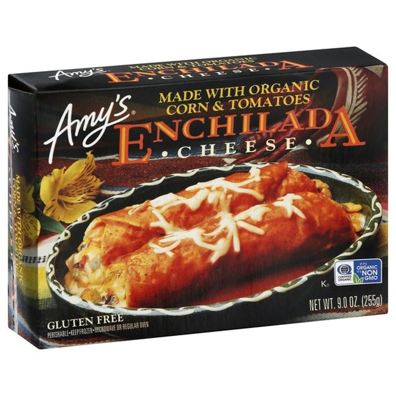 Amy's Amy’s Frozen Entrées, Cheese Enchilada, Gluten free, 9 oz. (9 oz