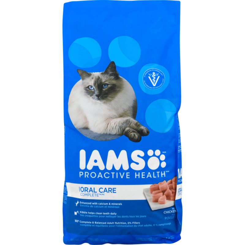 IAMS Proactive Health Cat Food, Oral Care (7 lb) Instacart