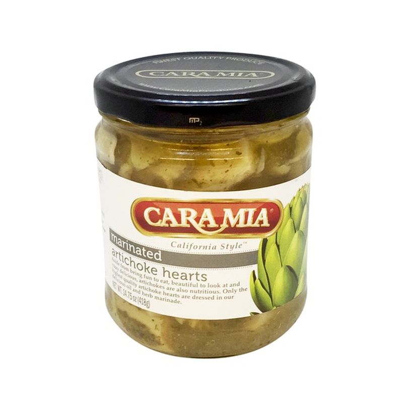 Cara Mia Artichoke Hearts, Marinated (14.75 oz) from Mollie Stone's ...