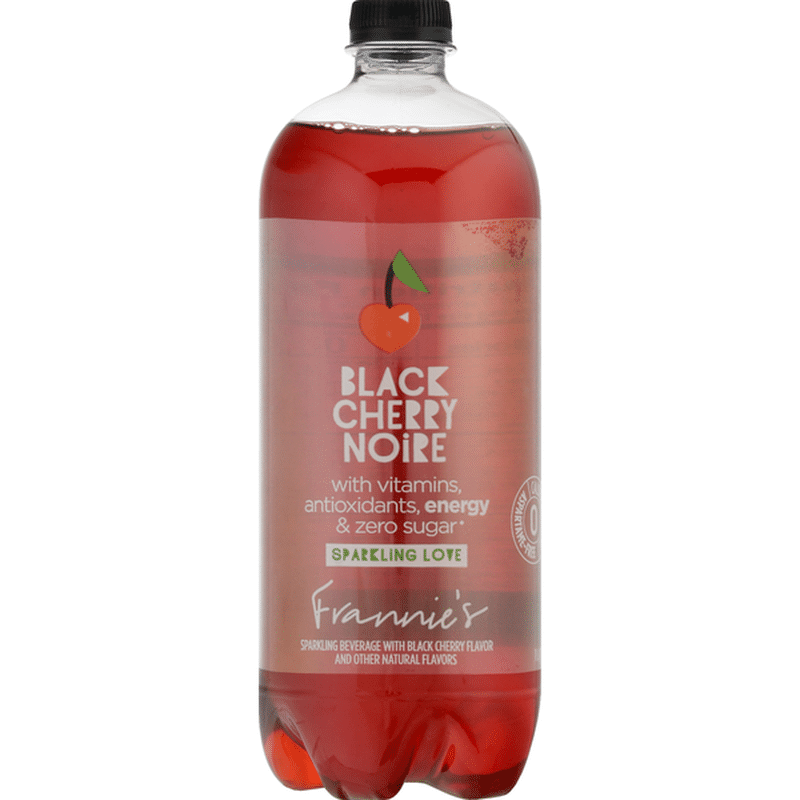 Frannie's Sparkling Beverage, Black Cherry Noire (1 L) - Instacart