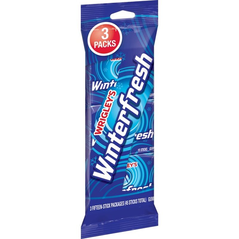 Winterfresh Wrigley's Gum Stick (15 ct) - Instacart