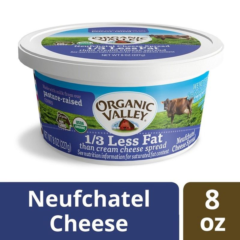 Organic Valley Organic Neufchatel Cheese Spread (8 oz) Instacart