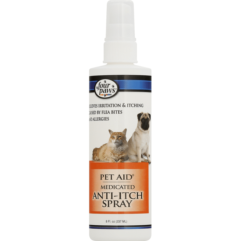Four Paws AntiItch Spray, Medicated (8 oz) Instacart