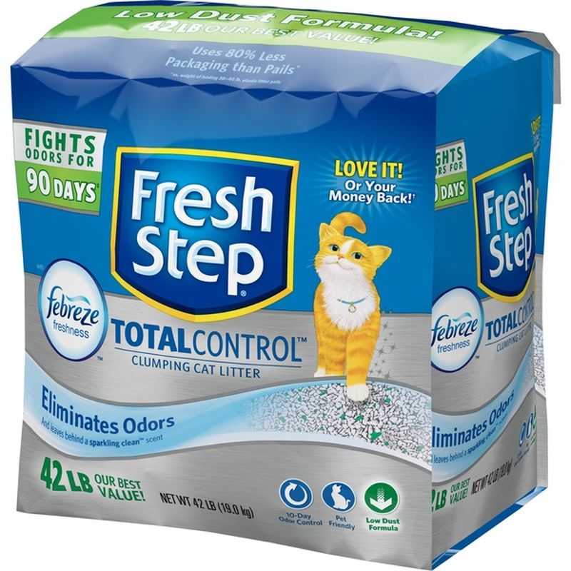 fresh step cat litter 42 lb walmart