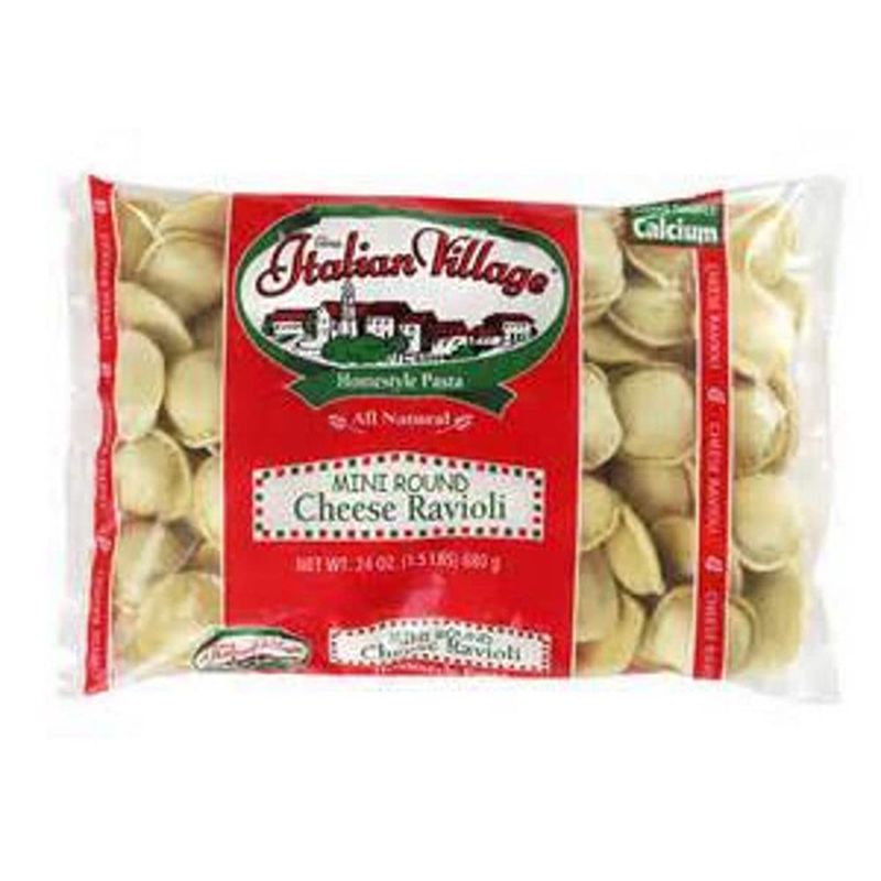 Rosina Italian Village Mini Round Cheese Ravioli Homestyle Pasta