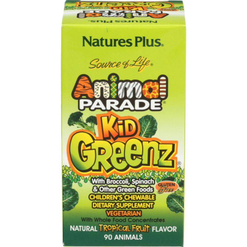 Nature's Plus Children's Chewable Dietary Supplement, Tropical Fruit (90 ct) Instacart