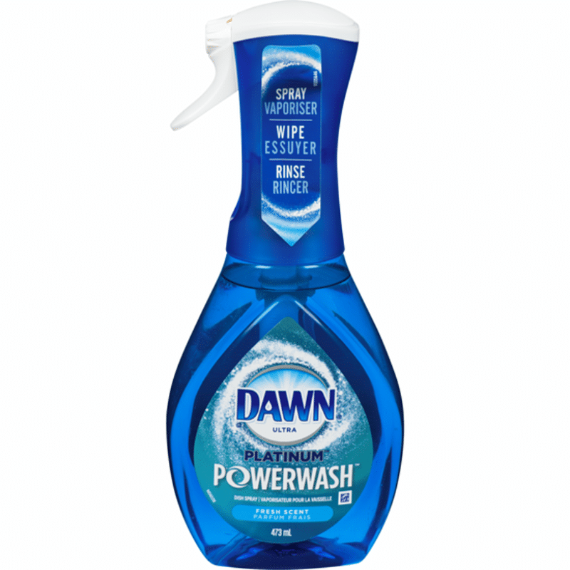Dawn Platinum Dish Spray, Dish Soap, Fresh Scent (16 oz) Instacart