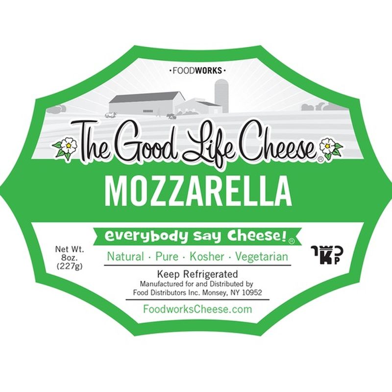 Foodworks The Good Life Cheese Mozzarella Cheese