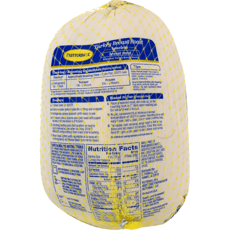 Butterball Meat White Turkey Breast Roast Boneless Net 48 Oz From Schnucks Instacart