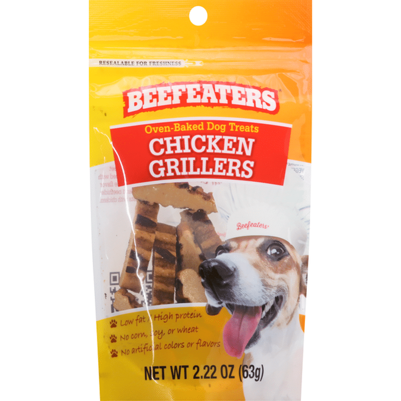 Beefeaters Dog Treats, OvenBaked, Chicken Grillers (2.22 oz) Instacart