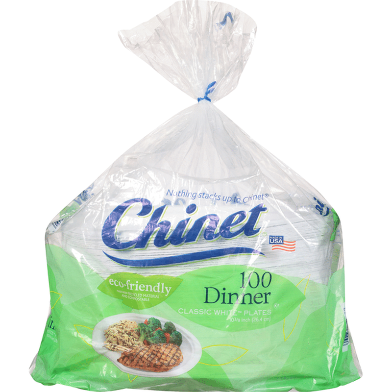 10.38" Dinner Plate (100 ct) from Smart & Final Instacart