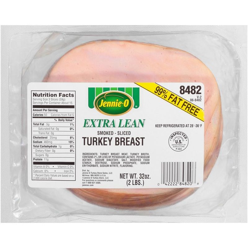JennieO Extra Lean SmokedSliced Turkey Breast (32 oz) Instacart