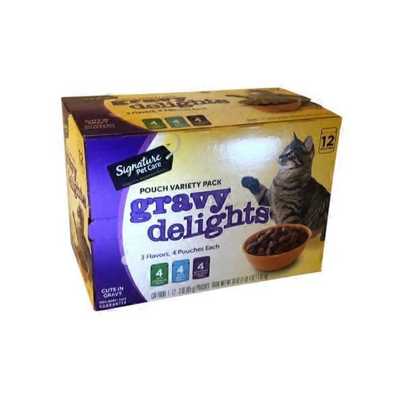 Signature Pet Variety Pack Cat Food Gravy (36 oz) Instacart