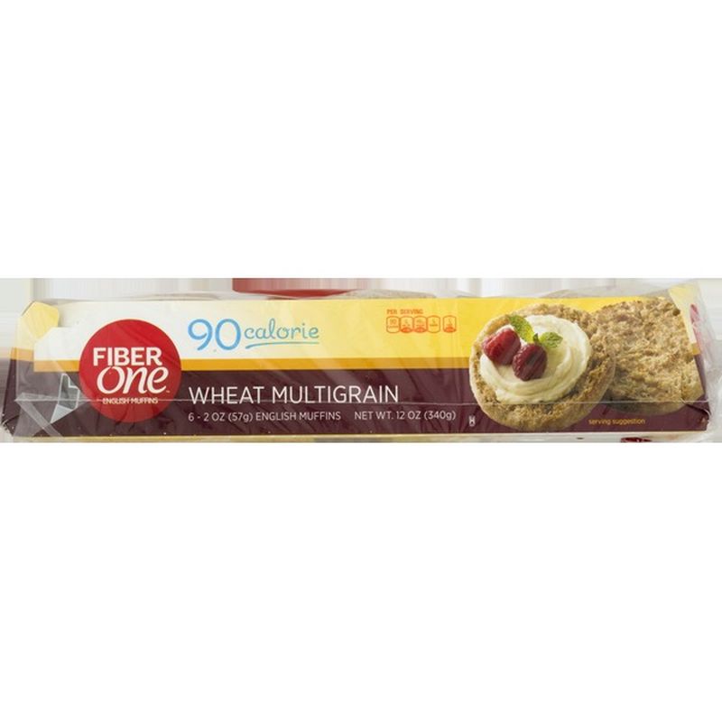 Fiber One English Muffins, Wheat Multigrain (2 oz) Instacart