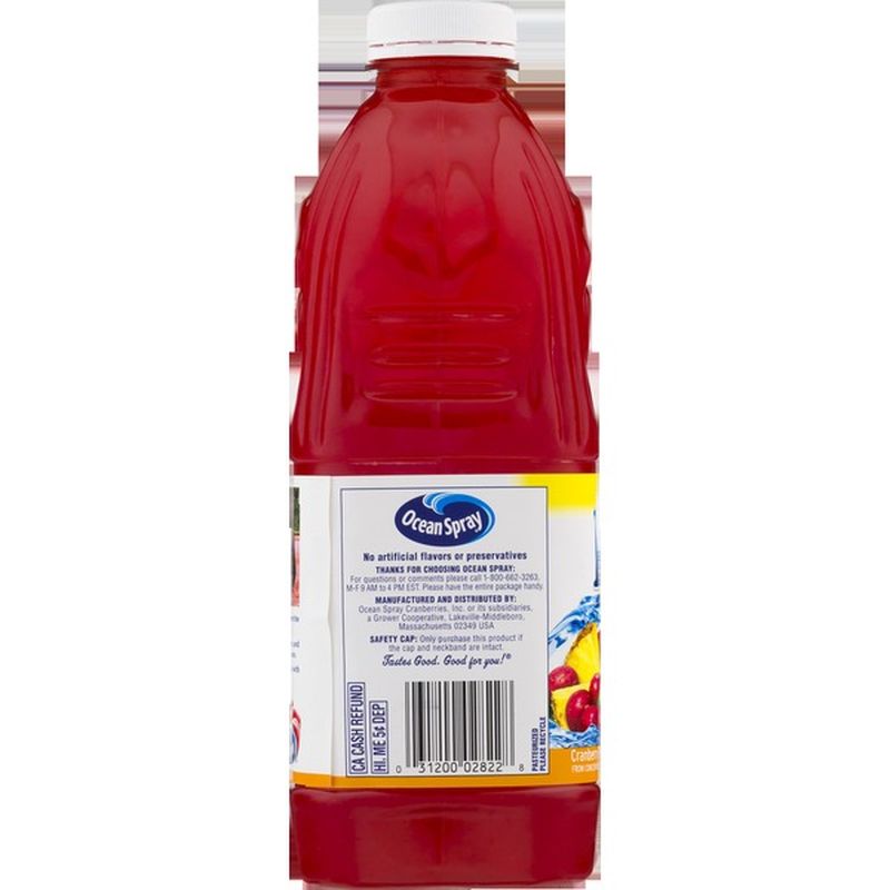Ocean Spray Diet Cran Pineapple Juice Drink (64 oz) Instacart