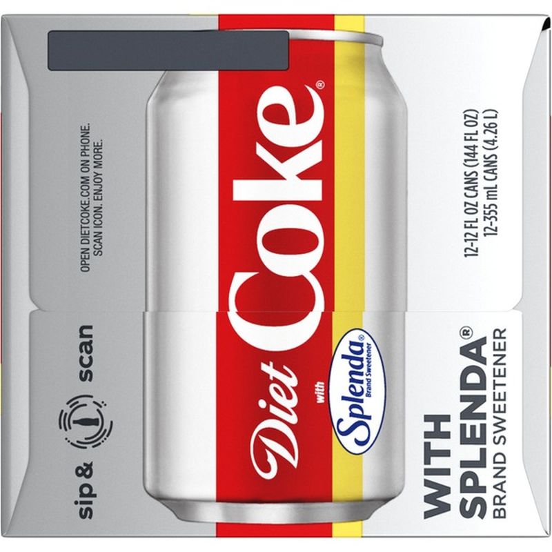 Diet Coke Cola (12 fl oz) from Kroger Instacart