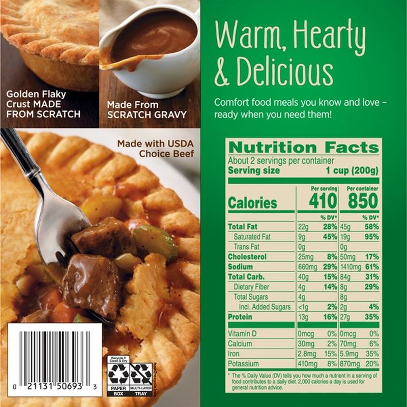 Marie Callender s Beef Pot Pie DRC