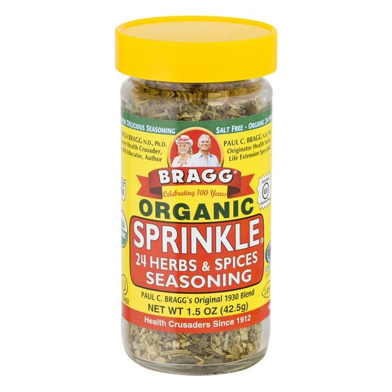 Bragg 24 Herbs And Spices Seasoning Sprinkle Organic 15 Oz Instacart