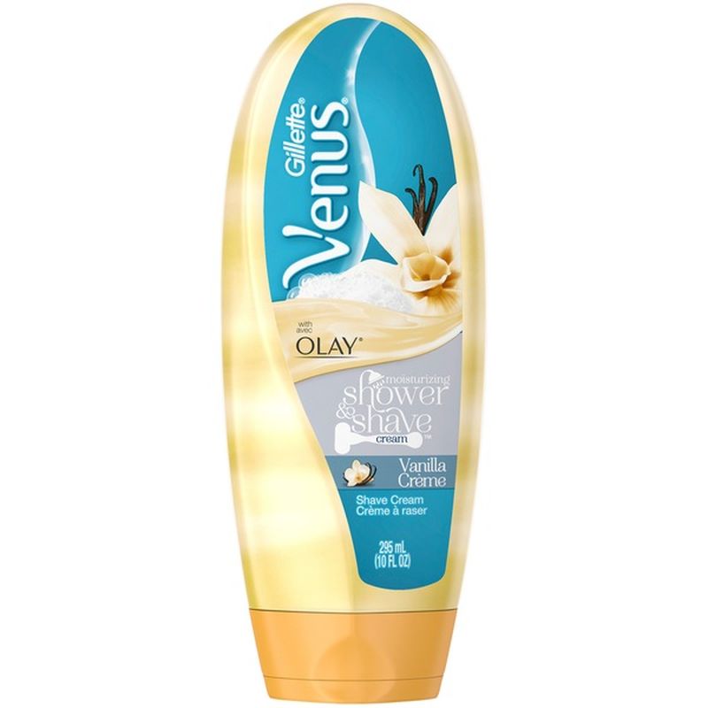 Venus with Olay Moisturizing Shower & Shave Cream Vanilla Creme 10 oz (10 fl oz) Instacart