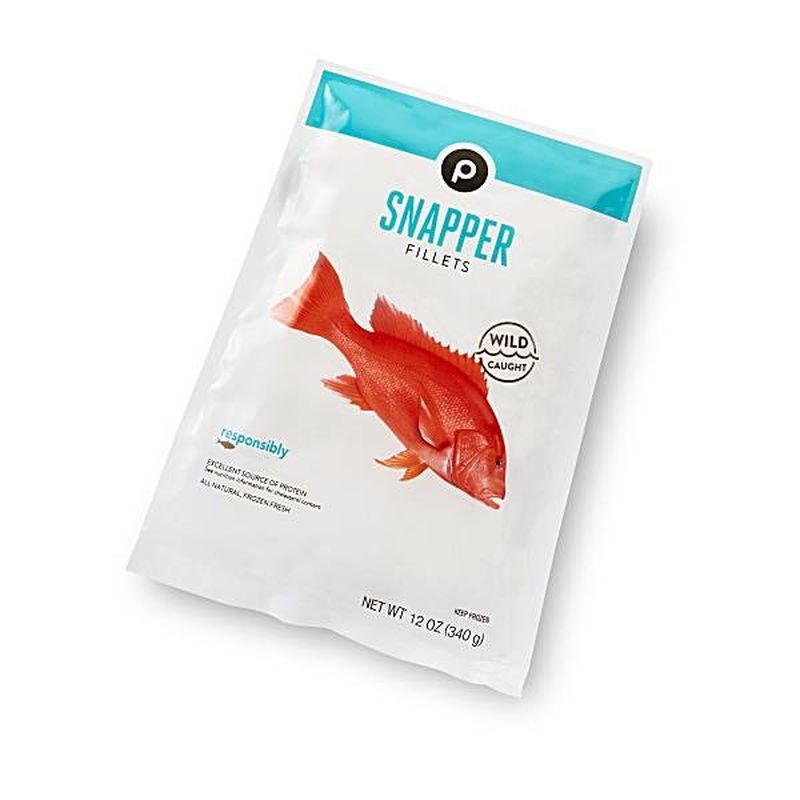 Publix Snapper Fillets, Wild Caught