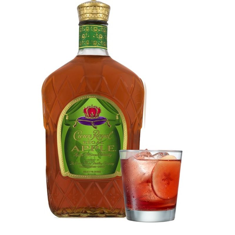 Crown Royal Regal Apple Flavored Whisky, (70 Proof) (1.75 ...