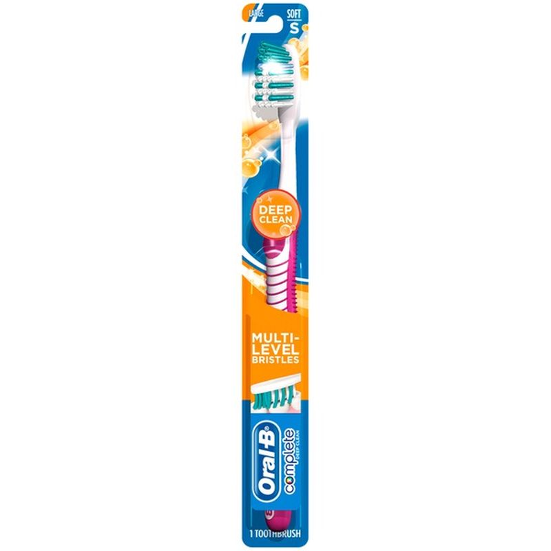 OralB Advantage OralB Complete Deep Clean Large Head Soft Bristles