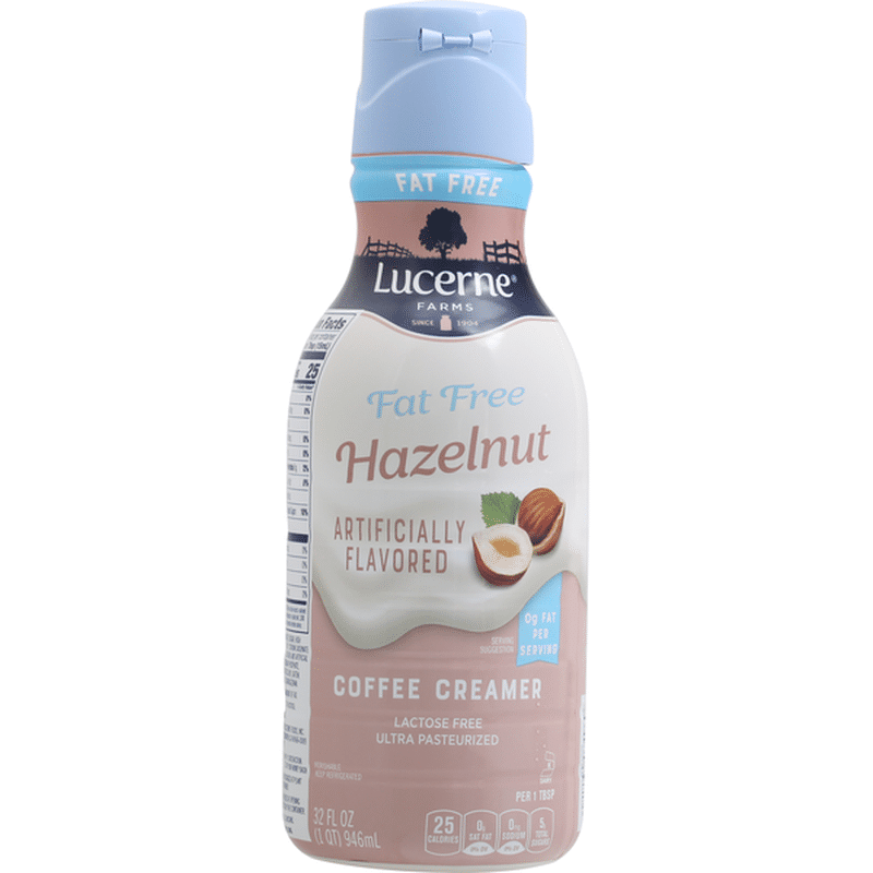 Lucerne Coffee Creamer, Hazelnut (32 fl oz) Instacart