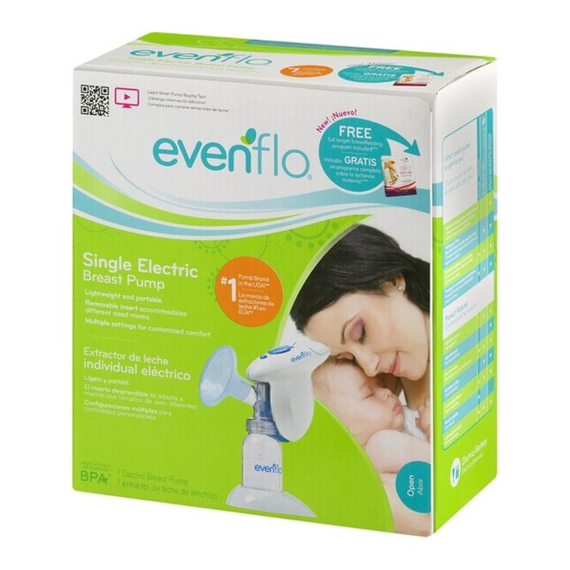 evenflo single electric breast pump