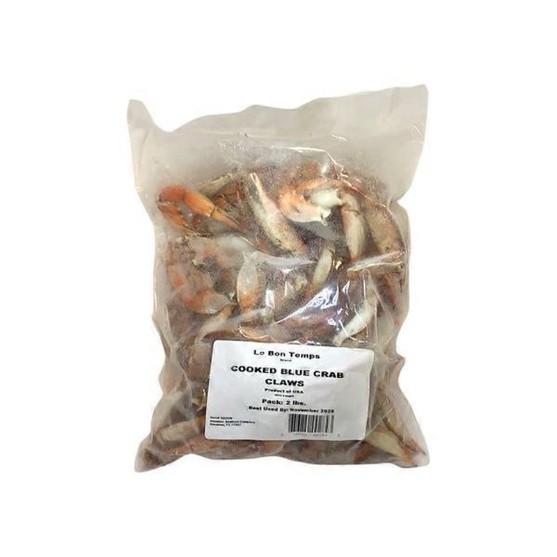 Le Bon Frozen Cooked Blue Crab Claws (32 oz) Instacart