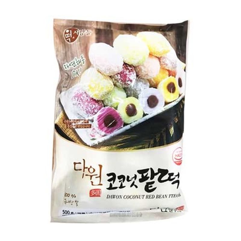 Dawon Coconut & Red Bean Rice Cake