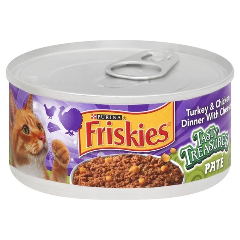 Friskies Pate Wet Cat Food, Tasty Treasures With Liver, Turkey
