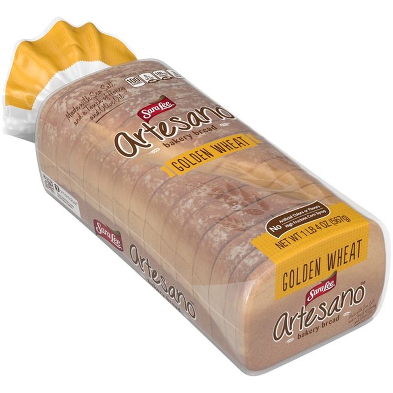 Sara Lee Artesano Golden Wheat Bakery Bread (20 oz) Instacart