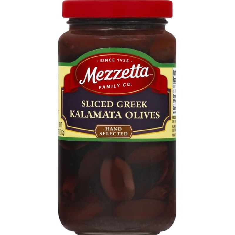 Mezzetta Olives, Greek Kalamata, Sliced (5.75 oz) from Ralphs Instacart