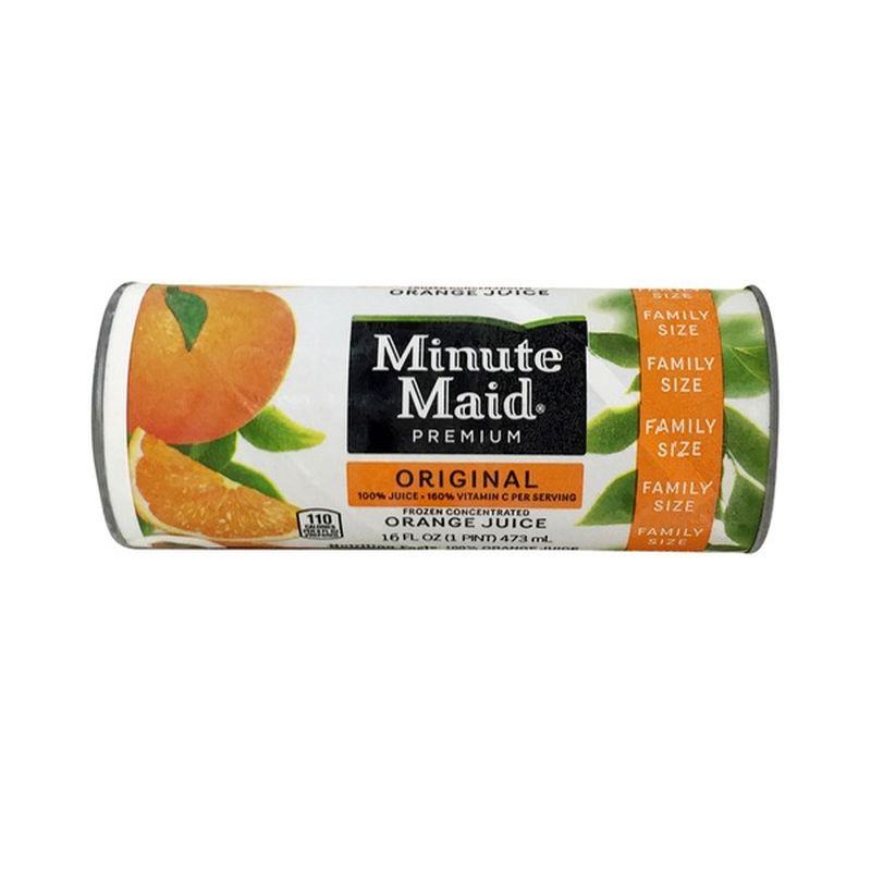 Minute Maid Orange Original Frozen Concentrate 100 Juice (16 fl oz