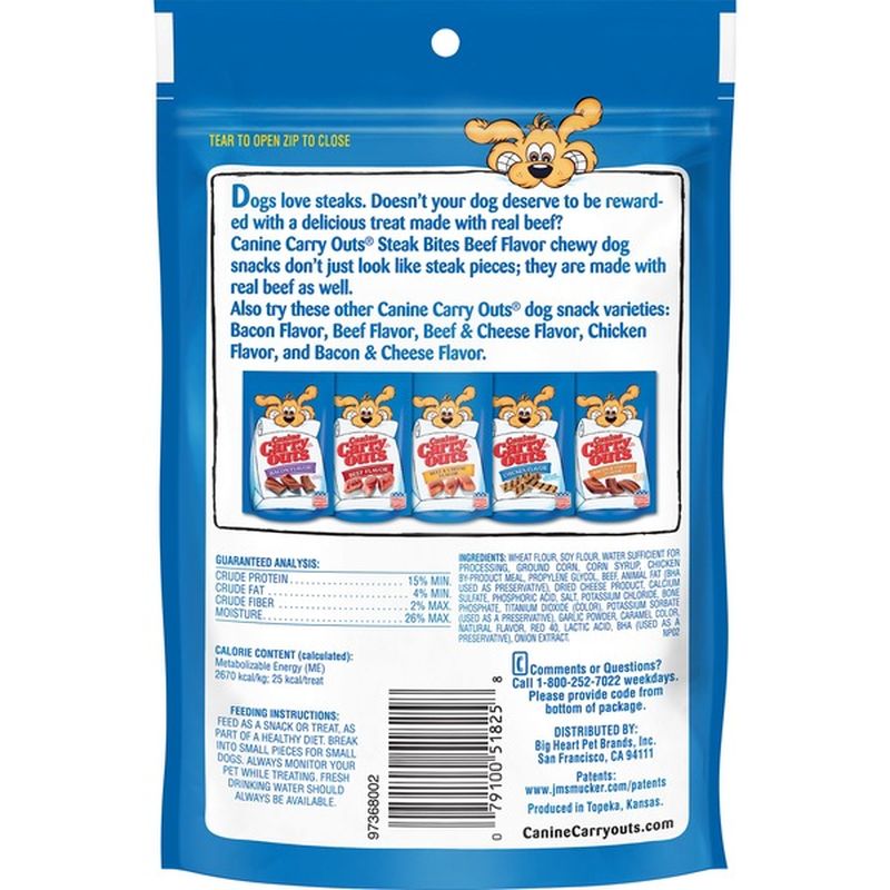 Canine Carry Outs Dog Treat 5 Oz Instacart