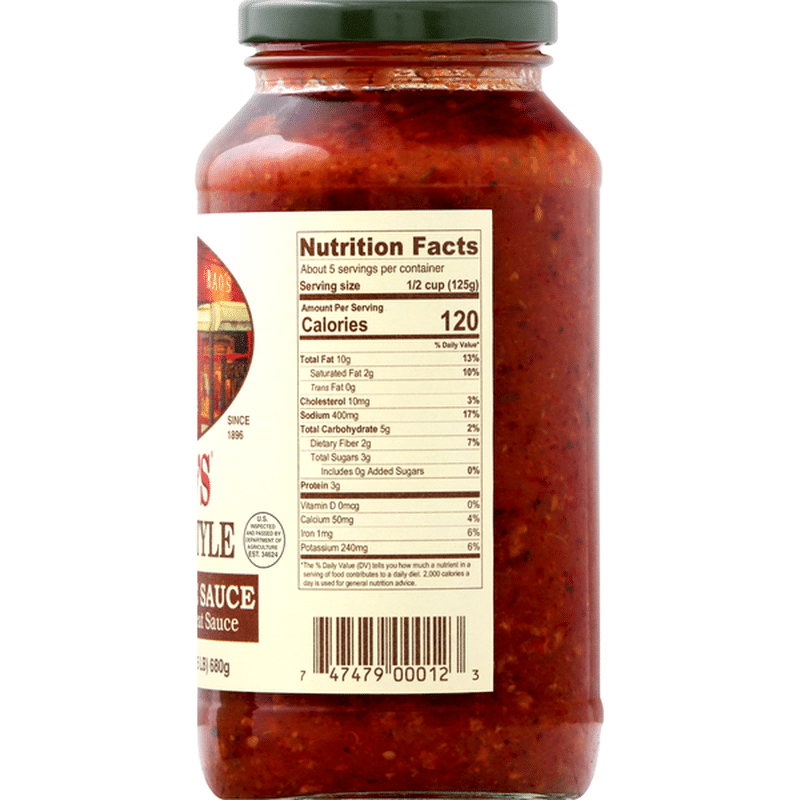 Rao's Homemade Bolognese Sauce, Homestyle (24 oz) - Instacart