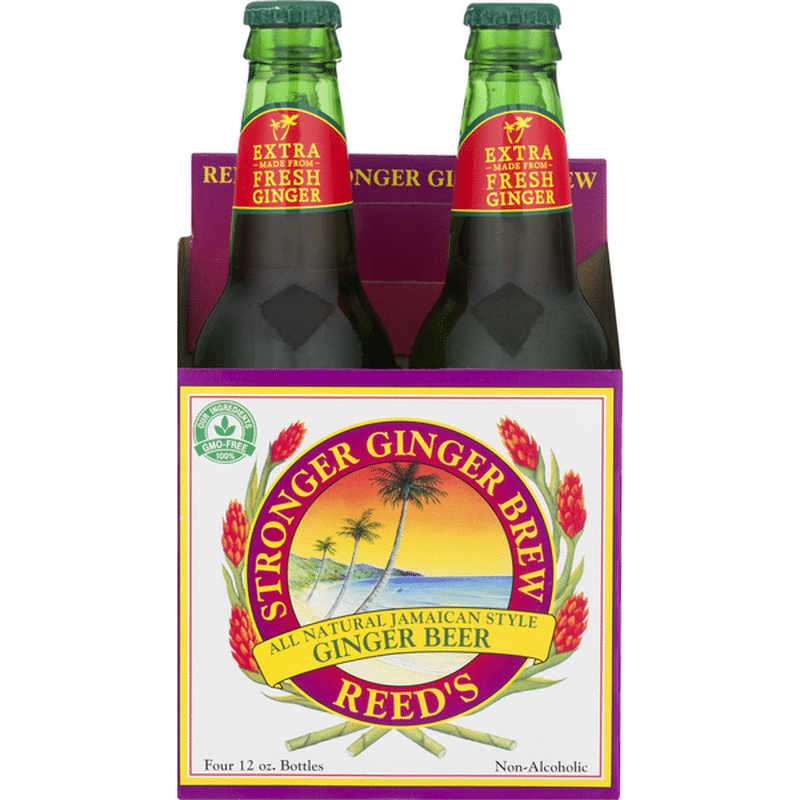 Reeds Ginger Beer, Jamaican Style (4 each) from Lunardi’s Markets