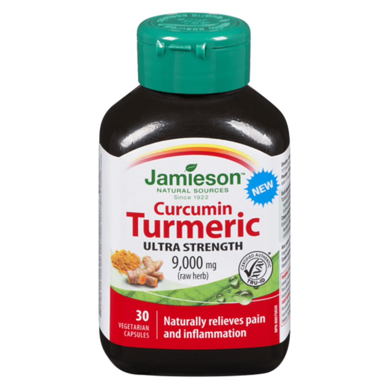 Jamieson Ultra 9000 Mg Turmeric Supplements (30 ct) Instacart