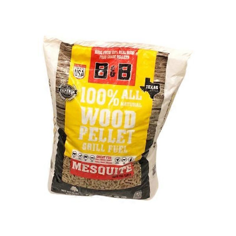 B&B Charcoal Mesquite Wood Pellet Grill Fuel (20 Lb) - Instacart