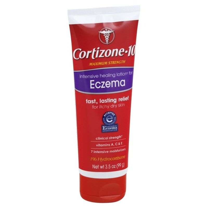 Cortizone-10 Maximum Strength Eczema Healing Lotion (3.5 oz) - Instacart