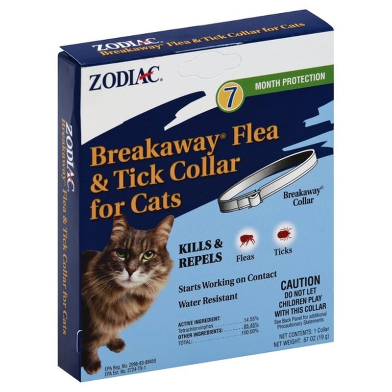 Zodiac Collar for Cats, Breakaway, Flea & Tick (1 each) Instacart