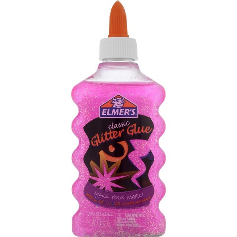 Elmers Glue Glitter Classic Washable 6 Oz From Staples Instacart