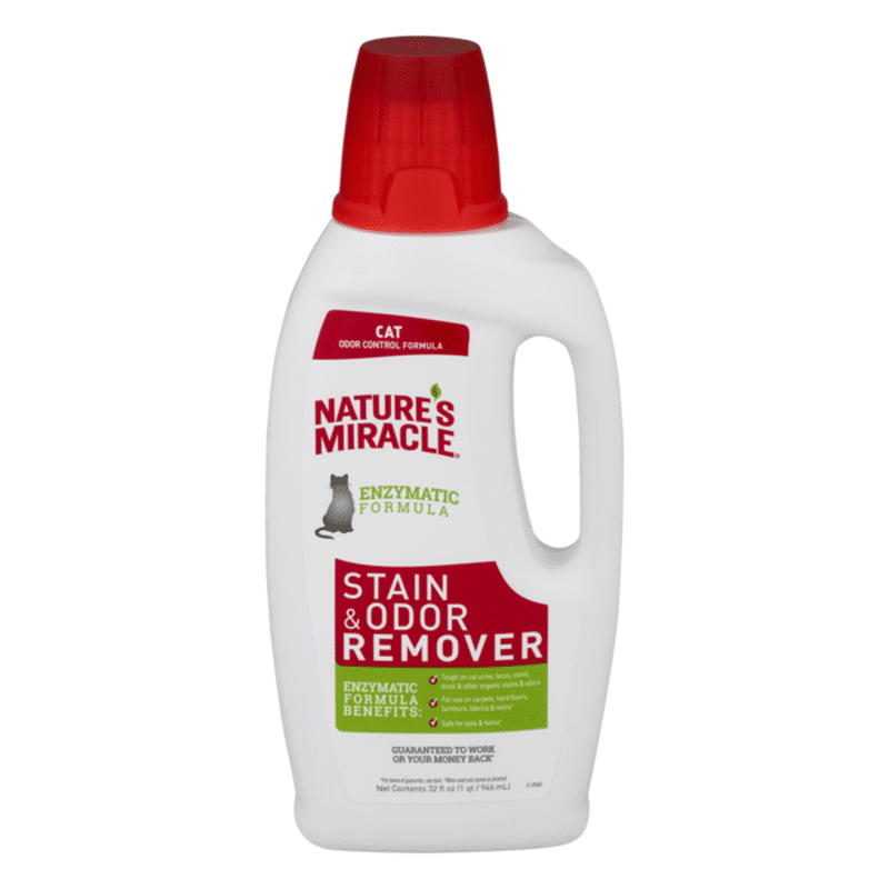 nature's miracle cat stain and odor remover