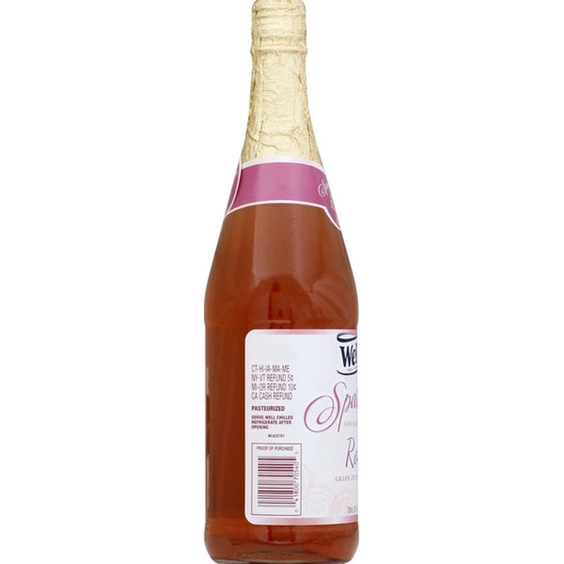 Welch's Sparkling NonAlcoholic Grape Juice Cocktail Rose (25.4 fl oz