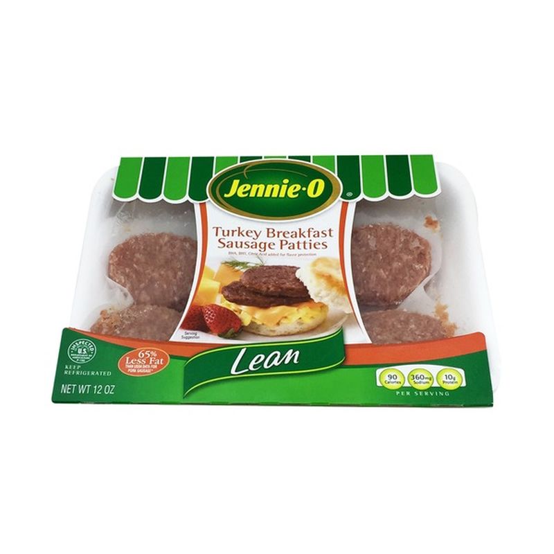 JennieO Turkey Breakfast Sausage Patties (12 oz) Instacart