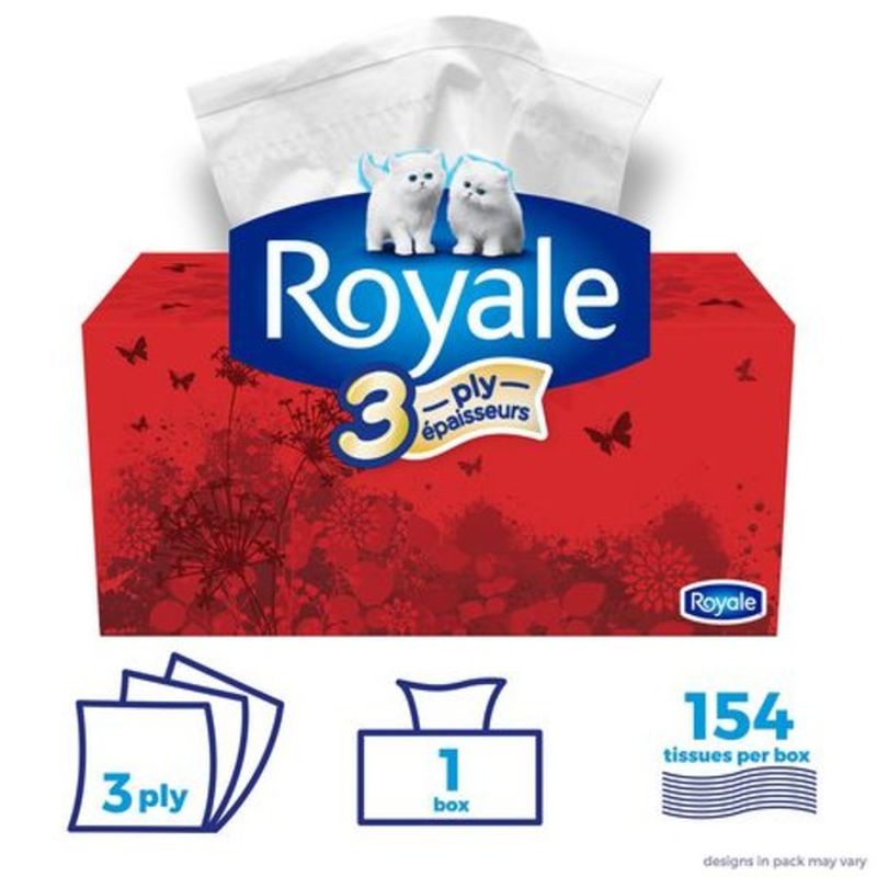 Royale 3-Ply Facial Tissue